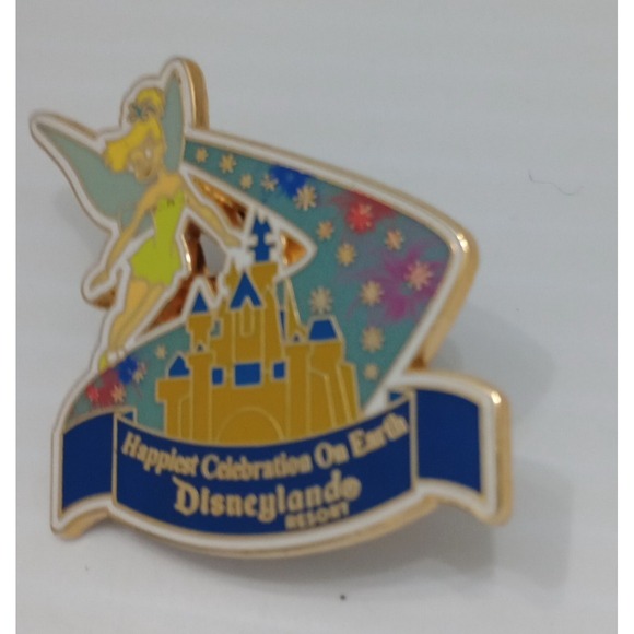 Disneyland  2005 Resort Happiest Celebration On Earth Pin Tinker Bell Energizer - Picture 2 of 8